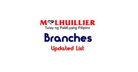 mlhuillier list of branches.